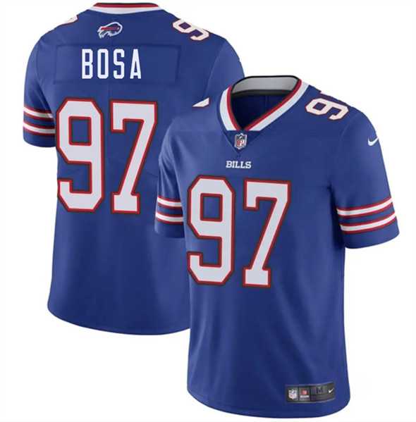 Men & Women & Youth Buffalo Bills #97 Joey Bosa Blue 2025 Vapor Untouchable Limited Stitched Jersey